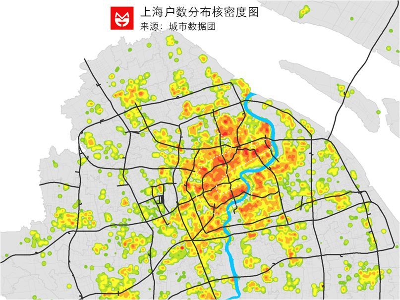 大数据告诉你,上海市高峰人口有3000万
